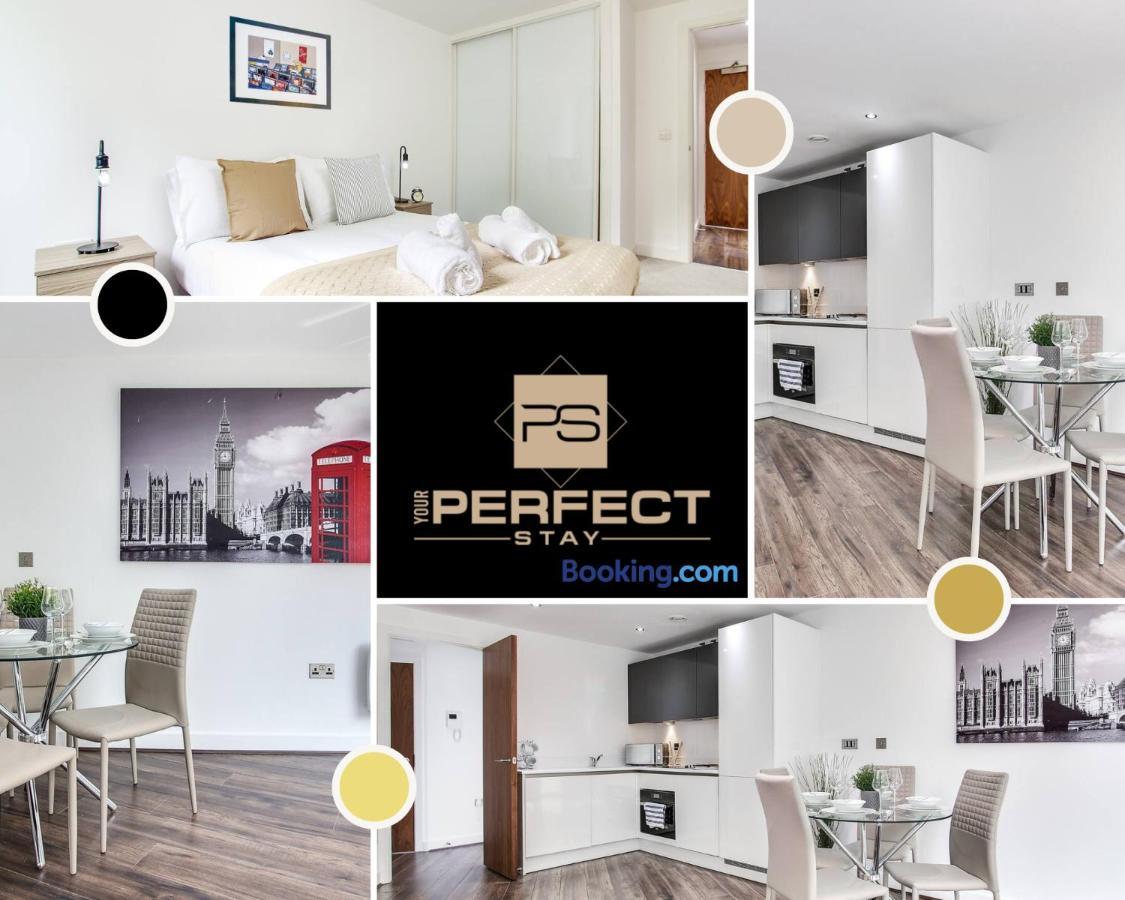 Luxe Modern Apartment By Your Perfect Stay Short Lets Birmingam Exterior foto