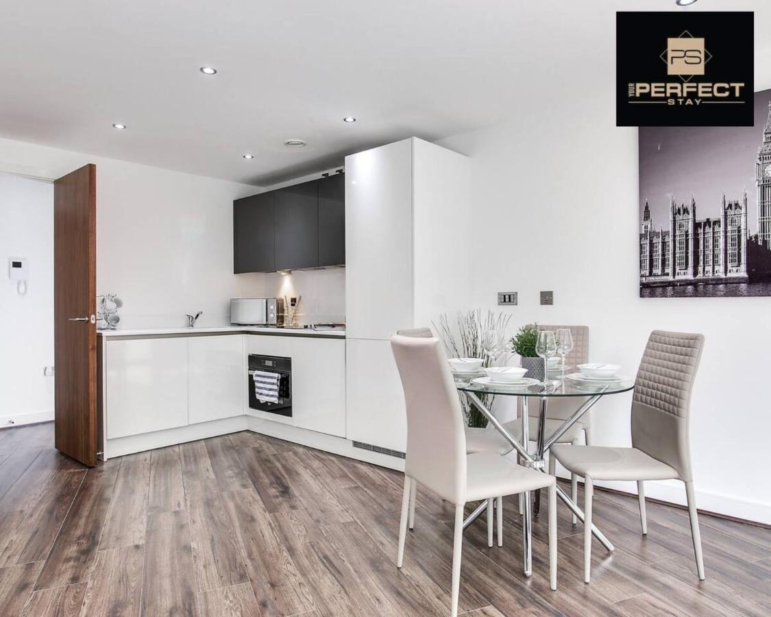 Luxe Modern Apartment By Your Perfect Stay Short Lets Birmingam Exterior foto