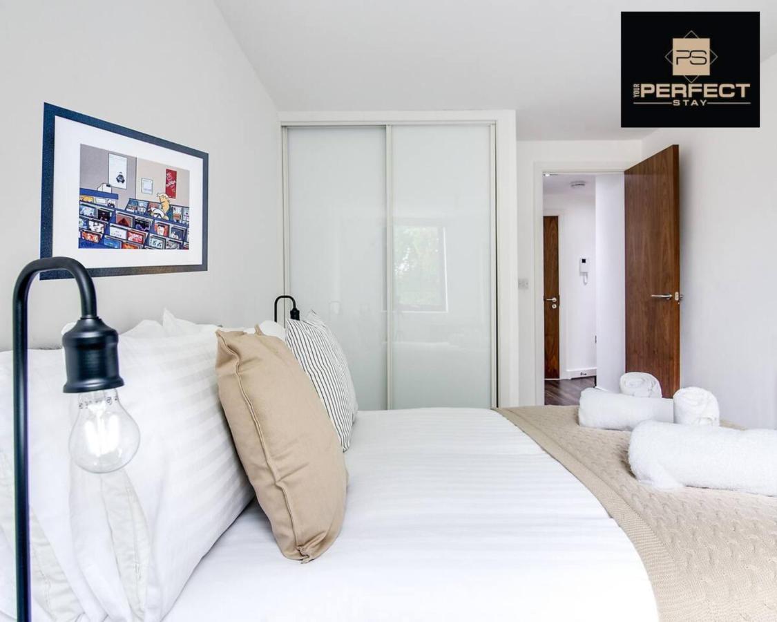 Luxe Modern Apartment By Your Perfect Stay Short Lets Birmingam Exterior foto