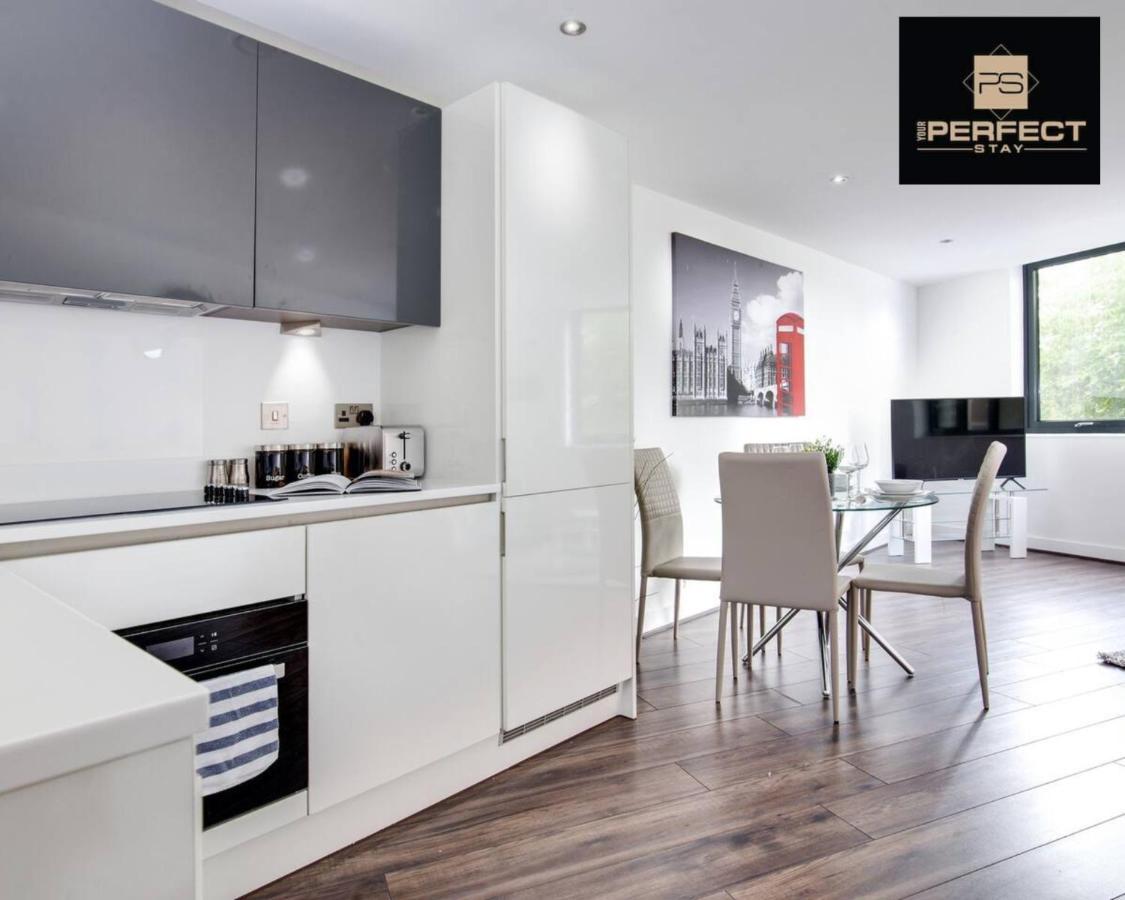 Luxe Modern Apartment By Your Perfect Stay Short Lets Birmingam Exterior foto