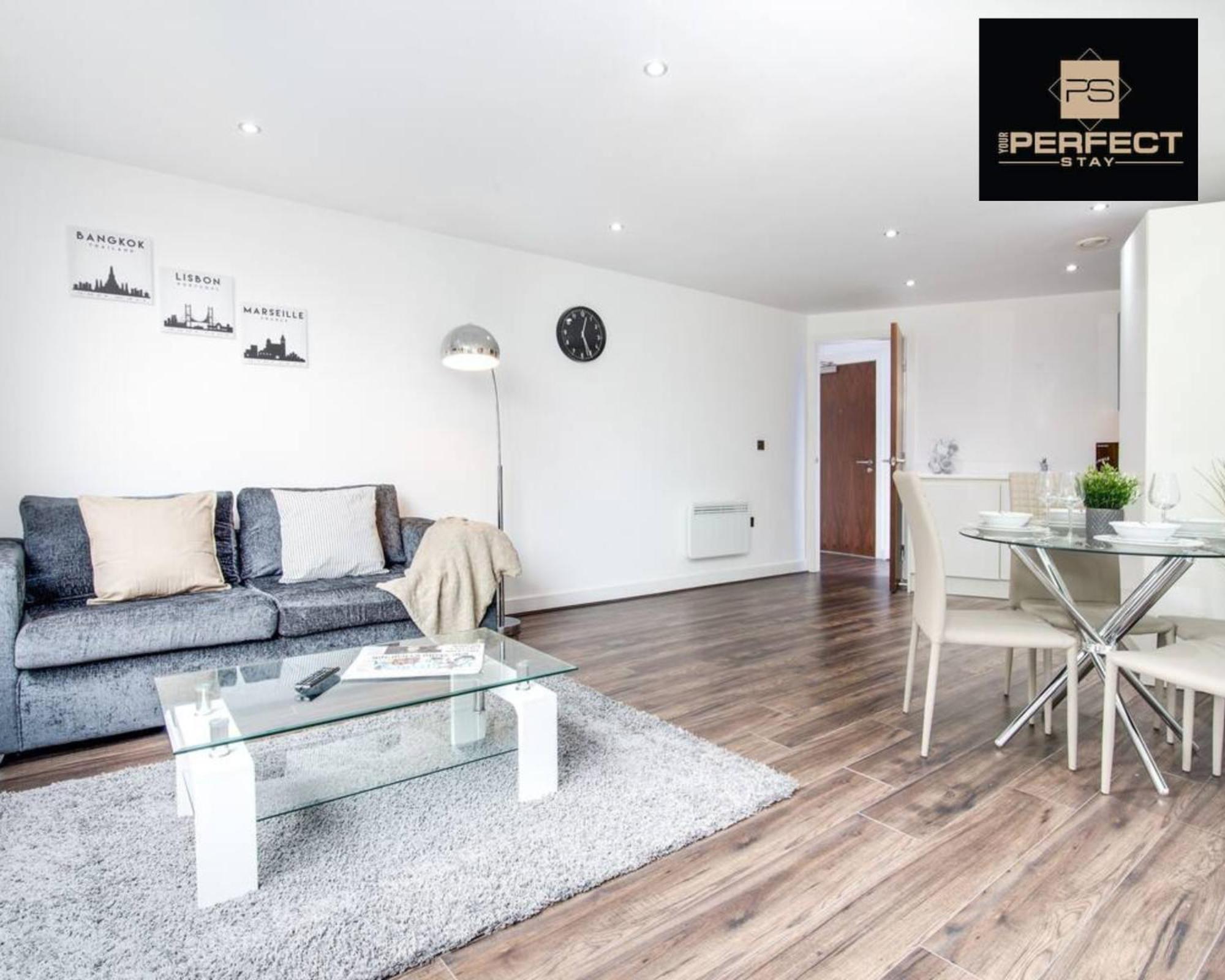 Luxe Modern Apartment By Your Perfect Stay Short Lets Birmingam Exterior foto